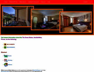 shemshakhotel.com screenshot