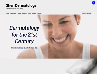 shendermatology.com screenshot