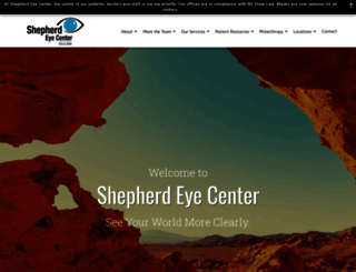 shepherdeye.com screenshot