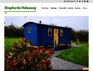shepherds-hideaway.co.uk screenshot