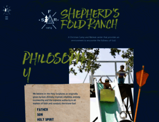 shepherdsfoldranch.com screenshot