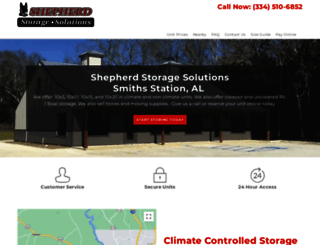 shepherdstoragesolutions.com screenshot