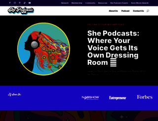 shepodcasts.com screenshot