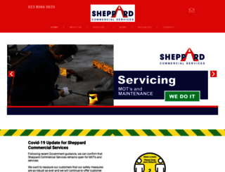 sheppard-services.co.uk screenshot