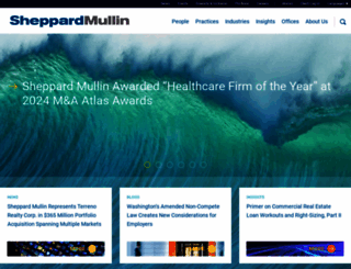 sheppardmullin.com screenshot