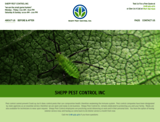shepppestcontrol.com screenshot