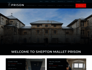 sheptonmalletprison.com screenshot