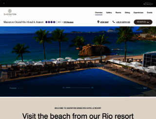 sheraton-rio.com screenshot