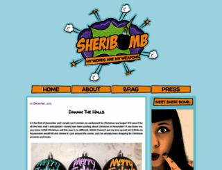 sheribomb.com.au screenshot