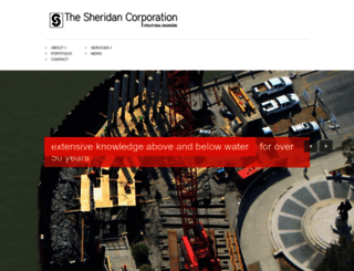 sheridancorporation.com screenshot