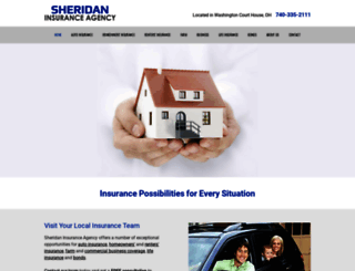 sheridaninsuranceagency.com screenshot