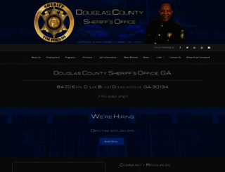 sheriff.douglas.ga.us screenshot