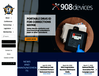 sheriffs.org screenshot