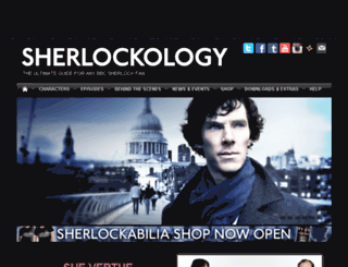 sherlockology.com screenshot