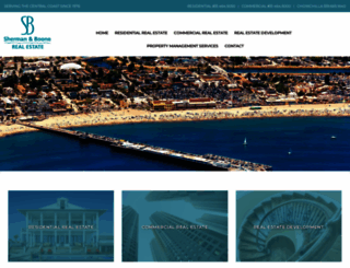shermanandboone.com screenshot