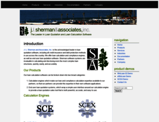 shermanloan.com screenshot