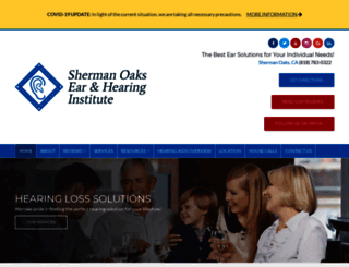 shermanoakshearing.com screenshot
