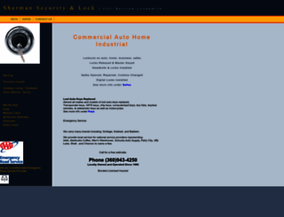 shermansecurity.com screenshot