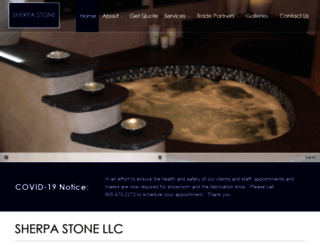 sherpastone.com screenshot