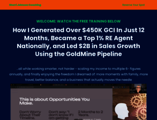 sherrijohnsoncoaching.com screenshot