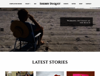 sherryduquet.com screenshot