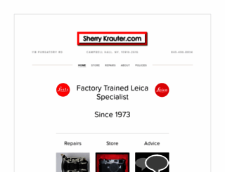 sherrykrauter.com screenshot