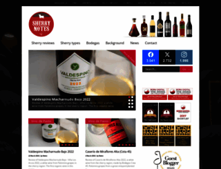 sherrynotes.com screenshot