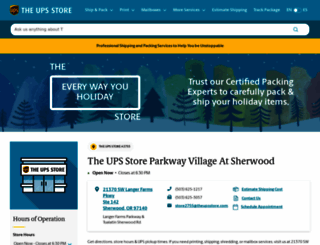 sherwood-or-2755.theupsstorelocal.com screenshot