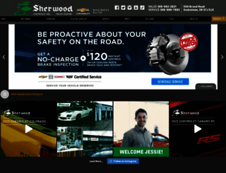 sherwoodchev.com screenshot
