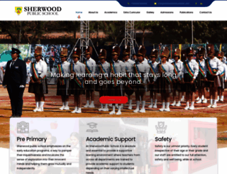 sherwoodpublicschool.com screenshot