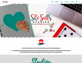 shesellsstudios.com screenshot