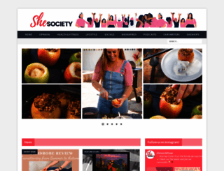shesociety.com.au screenshot