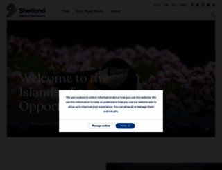 shetland.org screenshot