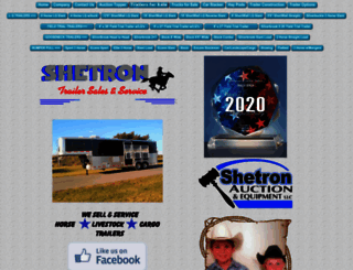 shetrontrailers.com screenshot