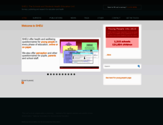 sheu.org.uk screenshot