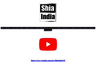 shiaindia.com screenshot