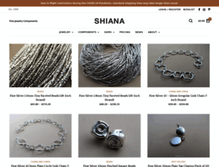 shiana.com screenshot