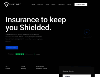 shieldedinsurance.com.au screenshot