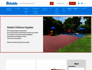 shieldschildcaresupplies.com screenshot