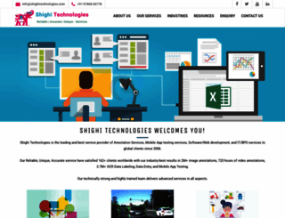 shighitechnologies.com screenshot