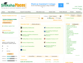 shikshaplaces.com screenshot