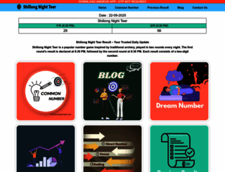 shillongnightteer.com screenshot