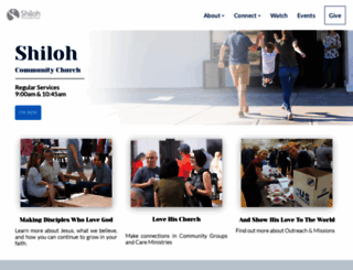 shilohcommunity.com screenshot