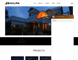 shilpa.com screenshot