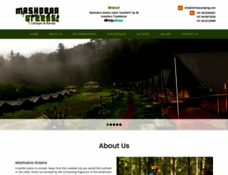 shimlacamping.com screenshot