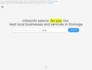 shimoga.infoisinfo.co.in screenshot