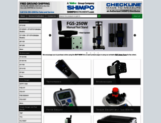 shimpoinstruments.com screenshot