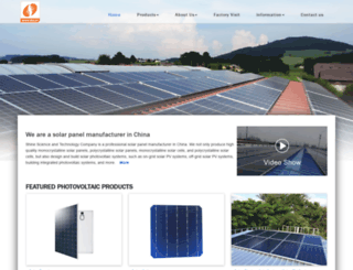 shine-solar.com screenshot