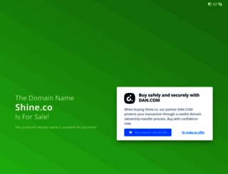 shine.co screenshot