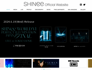 shinee.jp screenshot